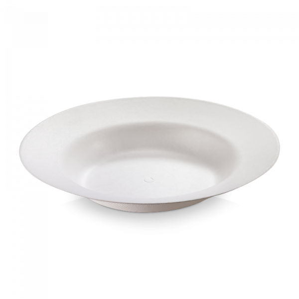 Zuckerrohr Teller Elegance flach Ø 23cm