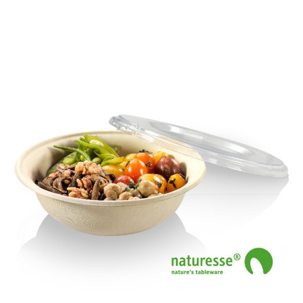 Bowle rund, nature 600 ml Ø 210 mm, H 45 mm