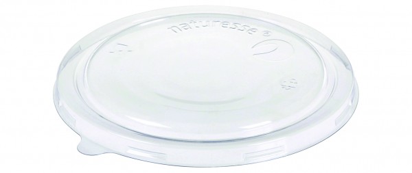 naturesse PLA Deckel zu Dessertbecher Ø15,0cm 17011, 17012