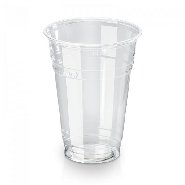 PLA Kaltgetränkebecher 4dl, Ø9,6cm, naturesse