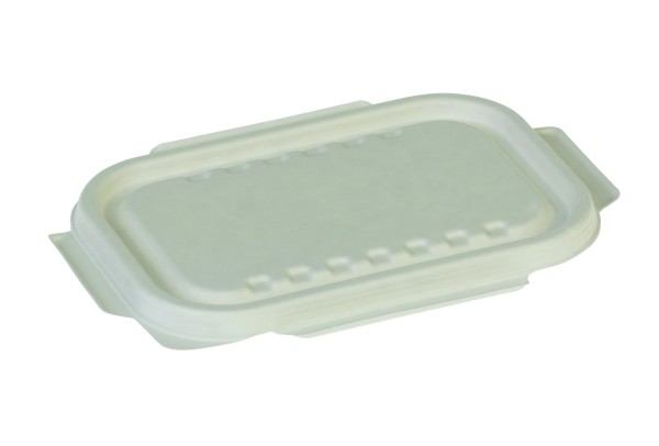 Zuckerrohr Deckel für Schale 850 ml und 1000ml, natur weiss