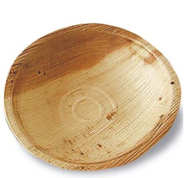 Palmblatt Teller rund Ø 18 cm, 2,5 cm Tiefe -Valencia