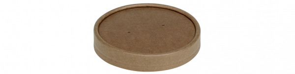 Deckel Karton Kraft, zu Becher 480 ml