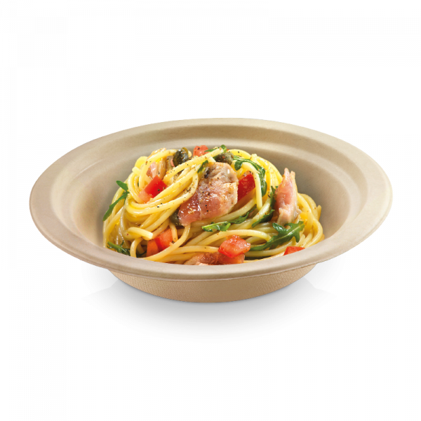 Zuckerrohr Bowle Nature Suppenbowle mit Rand 400ml