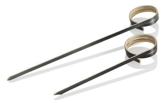 Bambus Stick schwarz - Mumbai 12cm -
