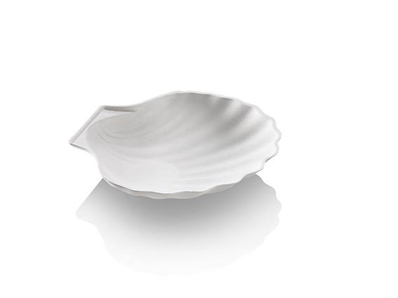 Zuckerrohr Schale Seashell klein 12,2x11,4cm