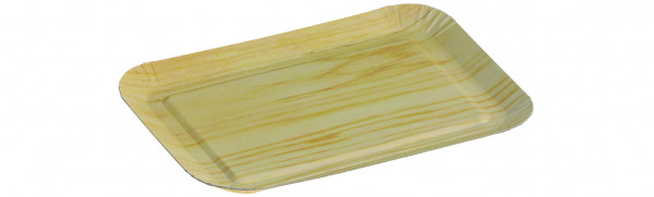 Pappschale mit PP Beschichtung matt tiefgezogen 105x150mm Höhe 12mm