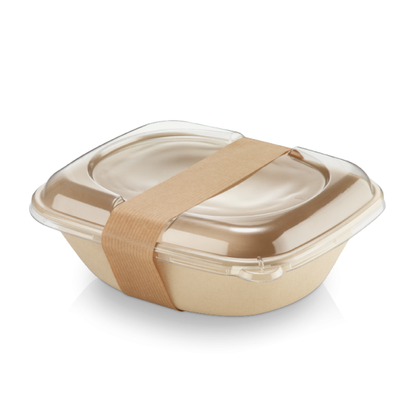 Bowle rechteckig, nature 900 ml 195 × 170 × 55 mm