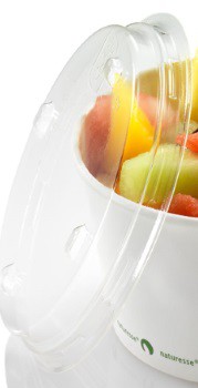 Deckel PLA zu Dessertbecher 390 ml, klar