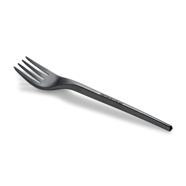 naturesse CPLA Gabel smart schwarz 16,5cm