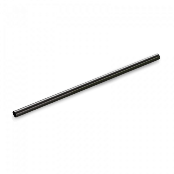 Trinkhalm schwarz (PLA), 250 x 6,5 mm