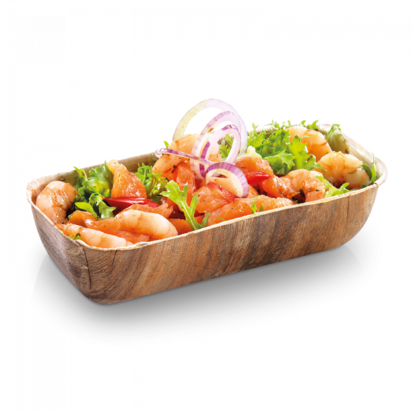 Palmblatt-Schale Tray oval, 18x8,5cm, 4,5cm tief