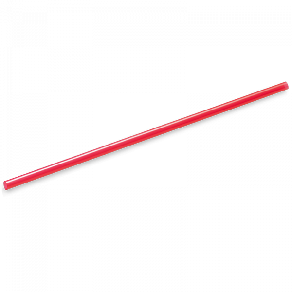 naturesse PLA Trinkhalm rot 0,6x25cm