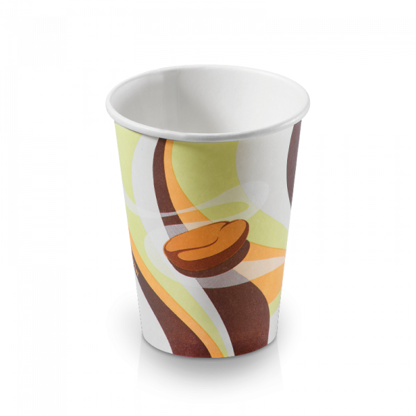 Kaffee Kartonbecher "retro" 0,2l, naturesse