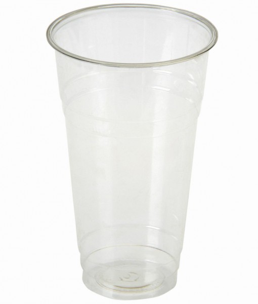 PLA Trinkbecher klar 0,5 l, 153 mm x 96 mm