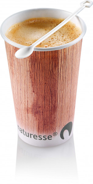 naturesse Kartonbecher 2,0dl, Ø8cm - Palmblatt