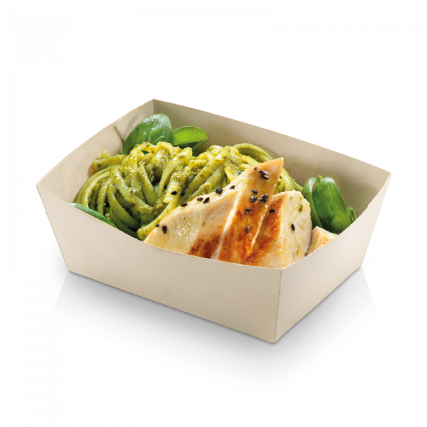 Bamboo Food Tray PLA 115x85x43mm, naturesse