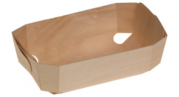 Holzbackform genäht München 180x115x57mm ca. 500ml