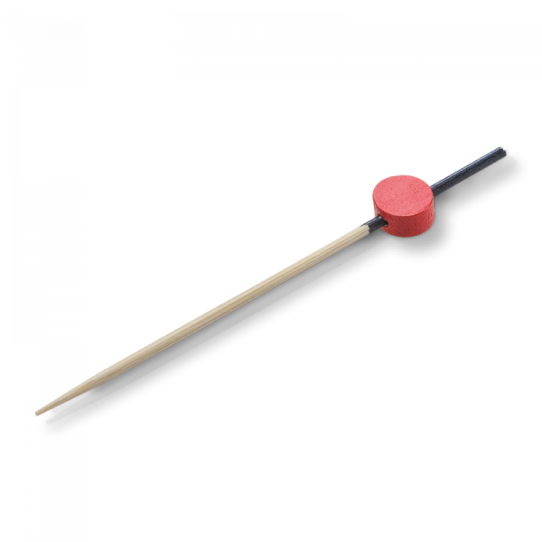 Bambus Stick Atami nature/schwarz/rot, 90 mm, naturesse