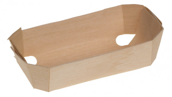 Holzbackform genäht Ulm 115x65x35mm ca. 200ml