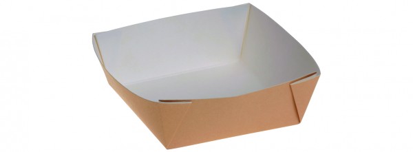 Kartonbox braun 350ml - 115x115x40mm