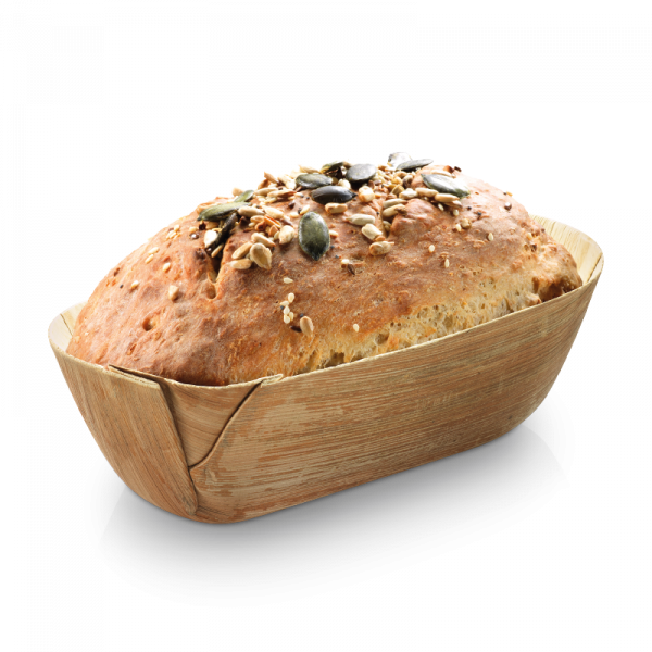 Palmblatt-Schale oval, 22 x 12 cm, Tiefe 6 cm - Marseille