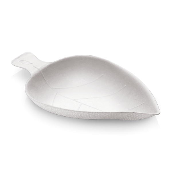naturesse Zuckerrohr Dip-Schale Blatt 9,5x6x1,2cm