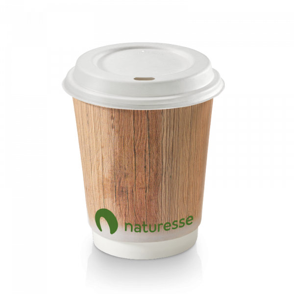 Kartonbecher Double Wall 0,2l mit PLA Beschichtung