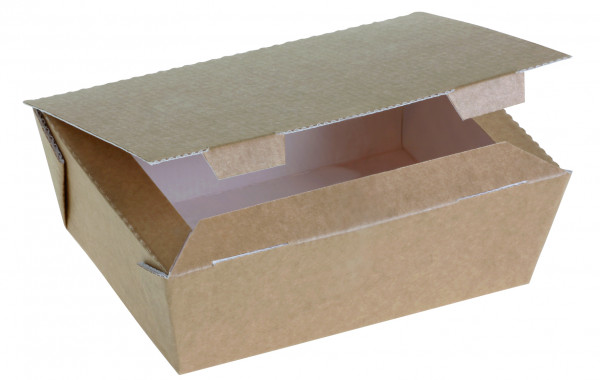 Food Box Kraft braun groß 120x160x60mm 1125ml